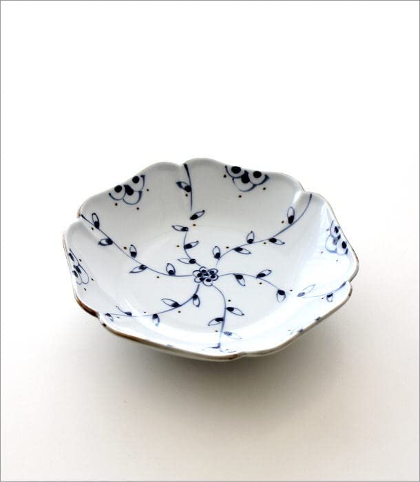 Amazon.co.jp: 中皿 和皿 日本製 伊万里焼 18cm 白磁 和のうつわ 和